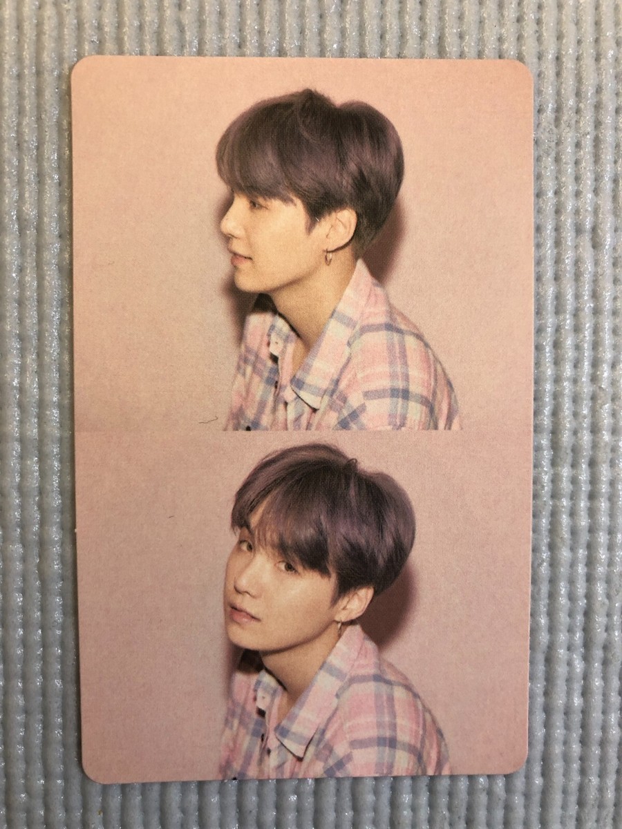 BTS [ Map Of The Soul ] PERSONA Official Photocard( SUGA ) | eBay