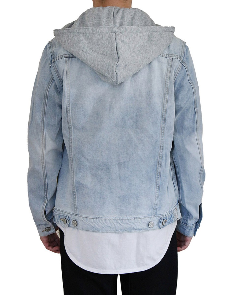 【COSYHARU】Cray Denim Hood Jacket COSYHARU】Cray Denim Hood Jacket (COSYHARU/ジャケット