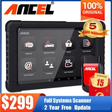 Wireless Bluetooth OBD2 Scanner All System TPMS SRS Diagnostic Scan Tablet Tool 