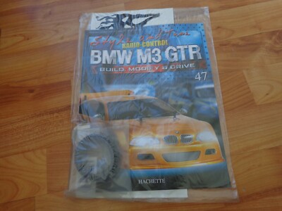 1/10 HACHETTE BUILD THE BMW M3 GTR RC T4SN THUNDER TIGER CAR KIT ISSUE 47