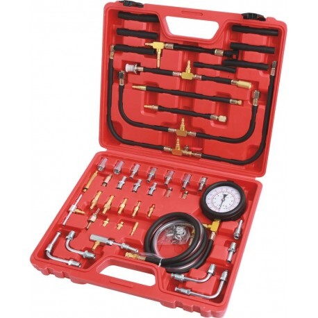 Kit manomètre et coffret testeur de pression injecteur essence diesel pour rampe commune