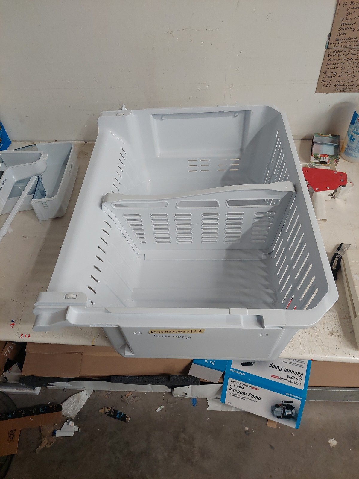 Genuine OEM Samsung Refrigerator Freezer Basket DA9713821A. P top IDEAL IJL