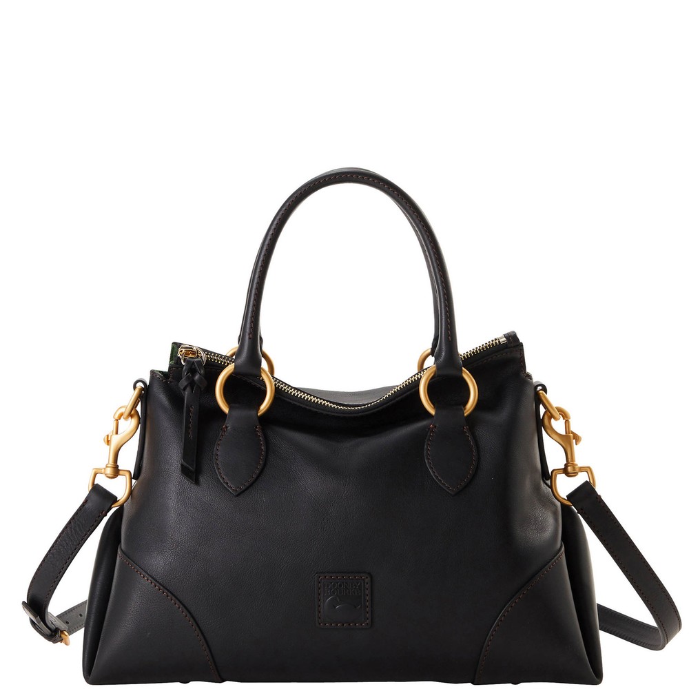 Dooney & Bourke Florentine Leather Satchel 38 in Classic Design