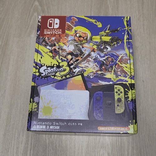 Nintendo Switch OLED Splatoon 3 Edition Brand new genuine _ Nintendo Switch OLED Splatoon 3 Edition Brand new genuine _