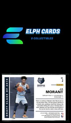 その他 2019 Panini Contenders JA MORANT #2 Panini 2019-20 Panini Contenders #2 Ja Morant 2019 Draft Class