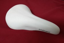 Selle Italia Anatomic Sattel, weiß, NEU, NOS, Retro, KULT