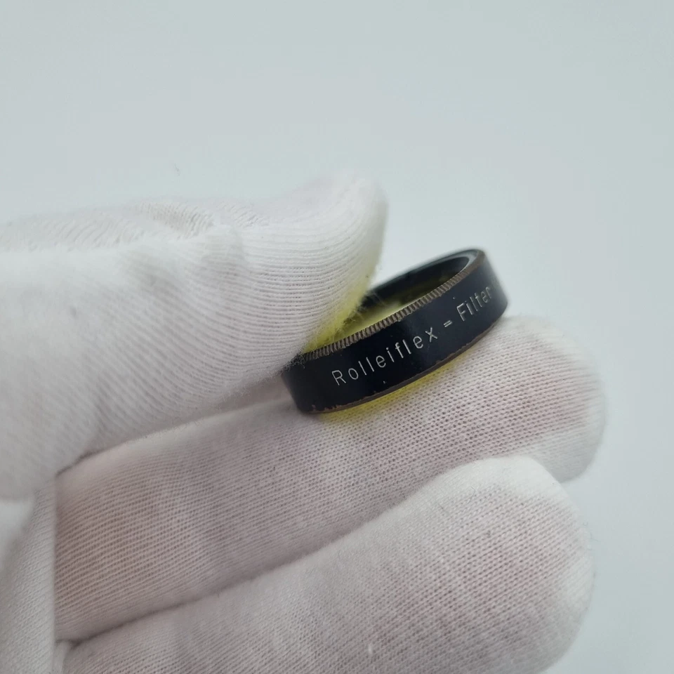 Rolleiflex Filter 56109 ~29mm yellow vintage filter genuine #018 - Image 2 of 4