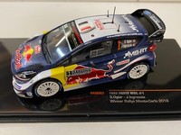 Ford Fiesta Wrc, #1 Ogier, Monte Carlo 2018 Winner, Ixo 1:43, Modell Rallye