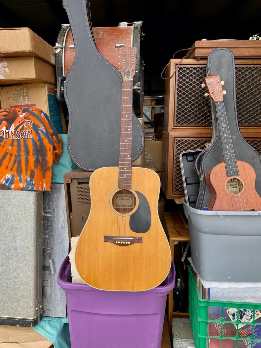 1970's Maruha Dreadnought Acoustic Guitar Made in Japan | eBay