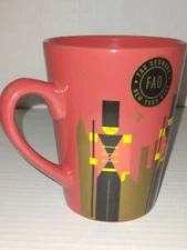 VTG F.A.O. Schwarz New York City Nutcracker Toy Soldier Red Christmas Mug/Cup
