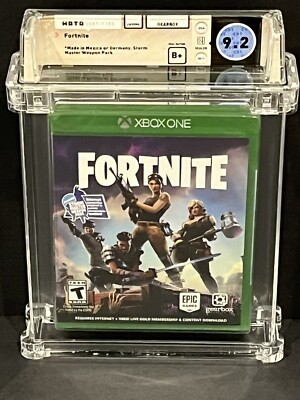 Fortnite 2017 Xbox One New Factory Sealed Game WATA Seal