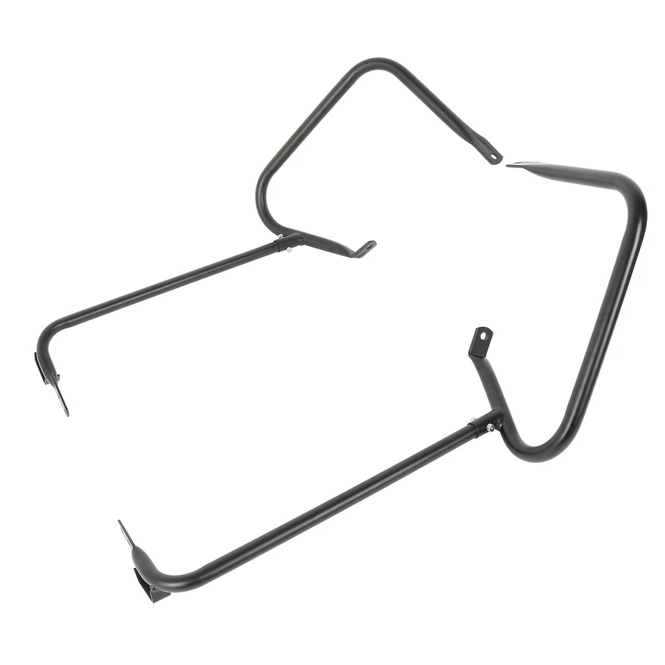 Barras protectoras de soporte de alforja para Harley Touring Street Glide Road King 1997-2008 Foto 4 de 4