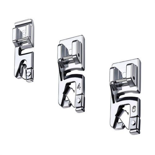 3 Pieces Narrow Rolled Hem Sewing Machine Presser Foot Set For Singer, Brother - Picture 15 of 15