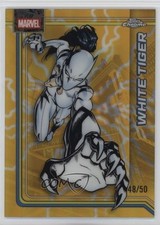 2026 Topps Chrome Marvel Comics 48/50 White Tiger #197 1vi7