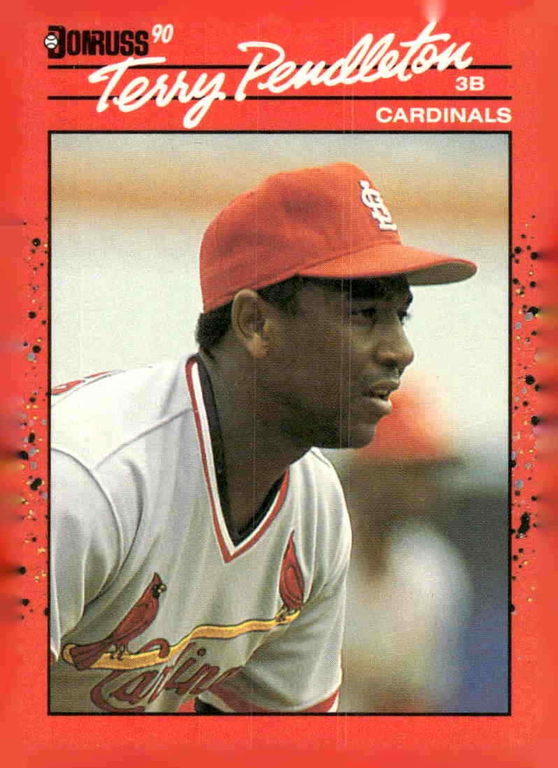 1990 Donruss #299c Terry Pendleton