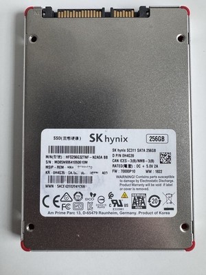 SK Hynix SC311 256GB 2.5'' SATA SSD 0H4G39 | HFS256G32TNF-N2A0A
