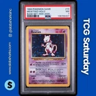 1999 POKEMON BASE SET UNLIMITED #10/102 MEWTWO HOLO RARE PSA 7