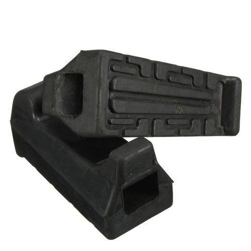 2pcs Front Rubber Footrest Universal Fit for All Years - Picture 2 of 3