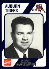 B2594- 1989 Auburn Coke 580 Football Cards 501-580 -You Pick- 15+ FREE US SHIP