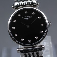[Quasi Come Nuovo] Orologio Longines Grande Classique L4.209.4 12P Diamante Donna Qz Taglia S