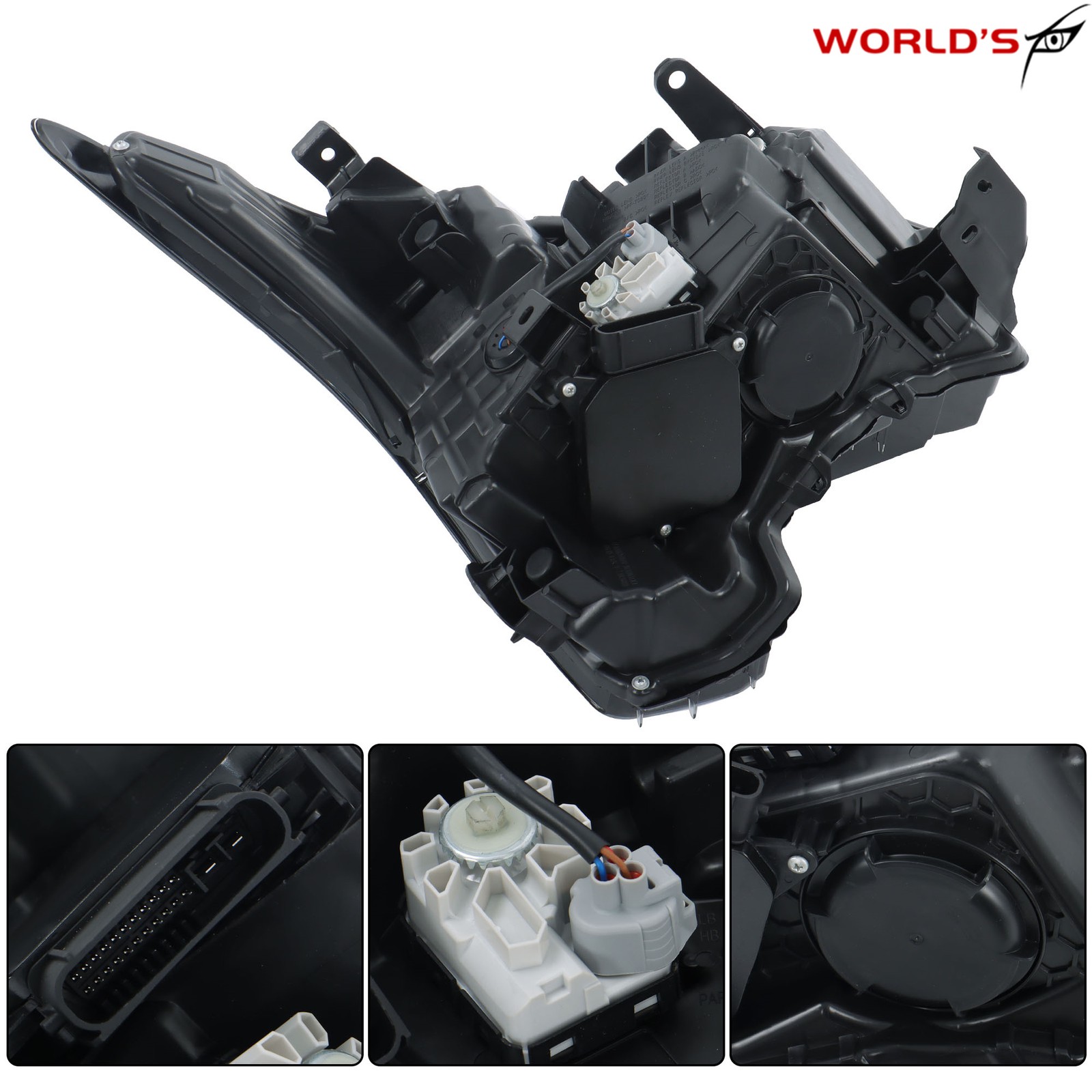 Full LED Headlight Assembly For Toyota Tundra 2022-23 w/ Auto Leveling Left Side