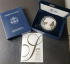 2006 W Proof $1 American Silver Eagle Dollar