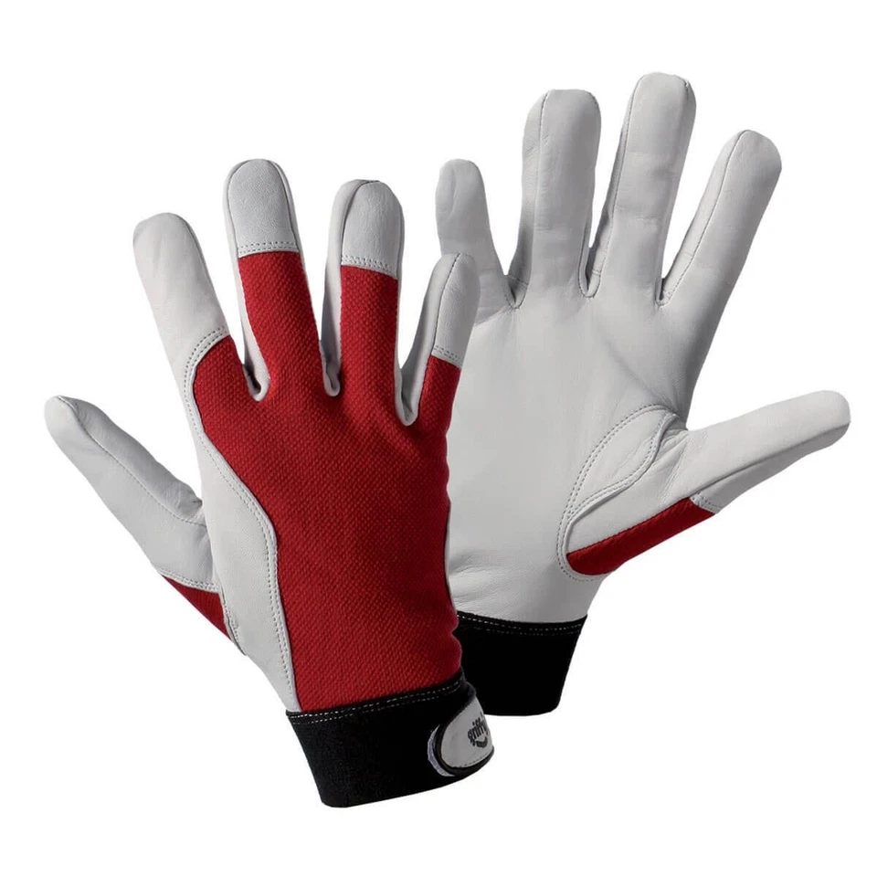 Leipold + Döhle GRIFFY-Montagehandschuh Ziegennappaleder-Handschuh Größe 10