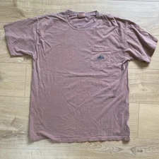 Tide Timber T Shirt Mens Large Casual Outdoors Front Pocket Duck Hunting