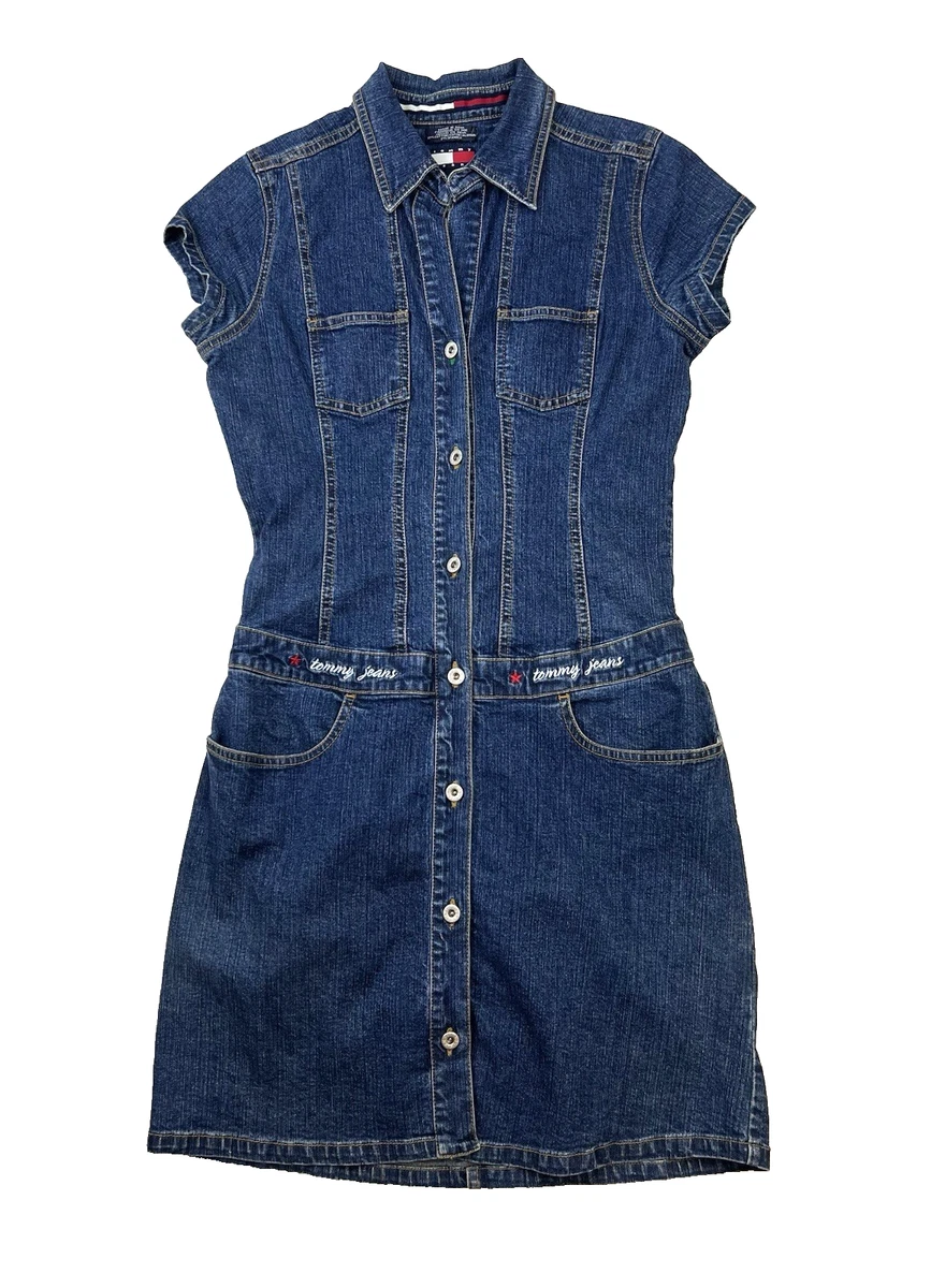 white christmas dresses Denim Dress Light Blue Denim / S main image 0