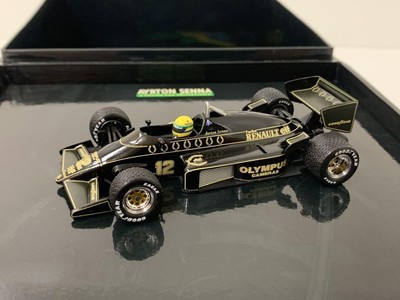 Ayrton Senna Lotus 98T ミニカー 1/43 ミニチャンプス Amazon.com: Minichamps Lotus Renault 98T A. Senna 1986 Dirty