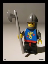 LEGO: Minifigure Minifigure ~ Cavaliere ~ Guardia del Castello / 1592 (twn042)