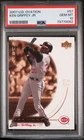 2001 UD Ovation Ken Griffey Jr. PSA 10 GEM MT #57
