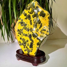 17.76LB  Natural Bumblebee Jasper Quartz Crystal Disply Freeform Reiki Stone Hea