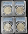 Lot Of 4 PCGS MS-61 Graded Morgan Dollars