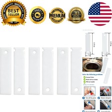 6 PCS Dryer Drum Bearing Slide Replacement Kit, Replace WE1M481 WE1M316 AP566...