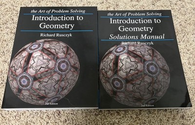 The Art of Problem Solving Introduction to Geometry Textbook and Solutions