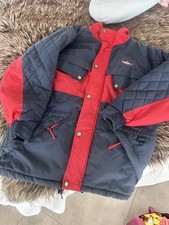 VIntage Campri ski windom zip jacket  S red purple Navy 
