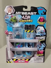 MR BEAST LAB SWARMS 5 Micro Beasts Lab New Pack 1" Figures Green Ship Free Today