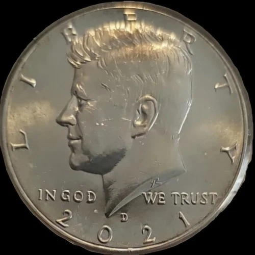 2021-D Kennedy Half Dollar 50 Cents Uncirculated Coin. MS Condition See Pics