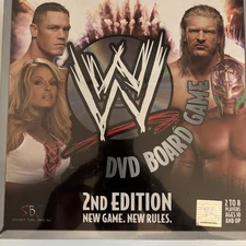 2006 WWE DVD Board Game Specialty Board Games SPG 2nd Edition Raw WW Smackdown