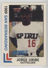 1989 Best San Bernardino Spirit Jorge Uribe #12 9ay