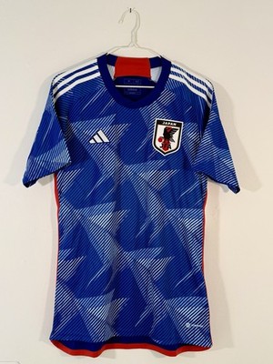 Original Adidas Japan Trikot WM 2022 Home Origami Blue Samurai Jersey