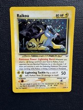 raikou pokemon card value AGS (EX-MT+ 6.5) Raikou #13