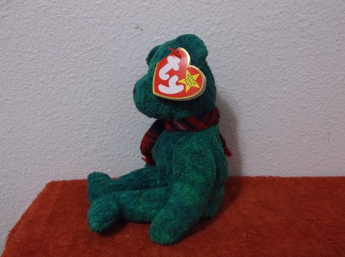 "TY" BEANIE BABIES..."WALLACE" D.O.B.....JANUARY 25,1999....RETIRED..#107 - Picture 2 of 2