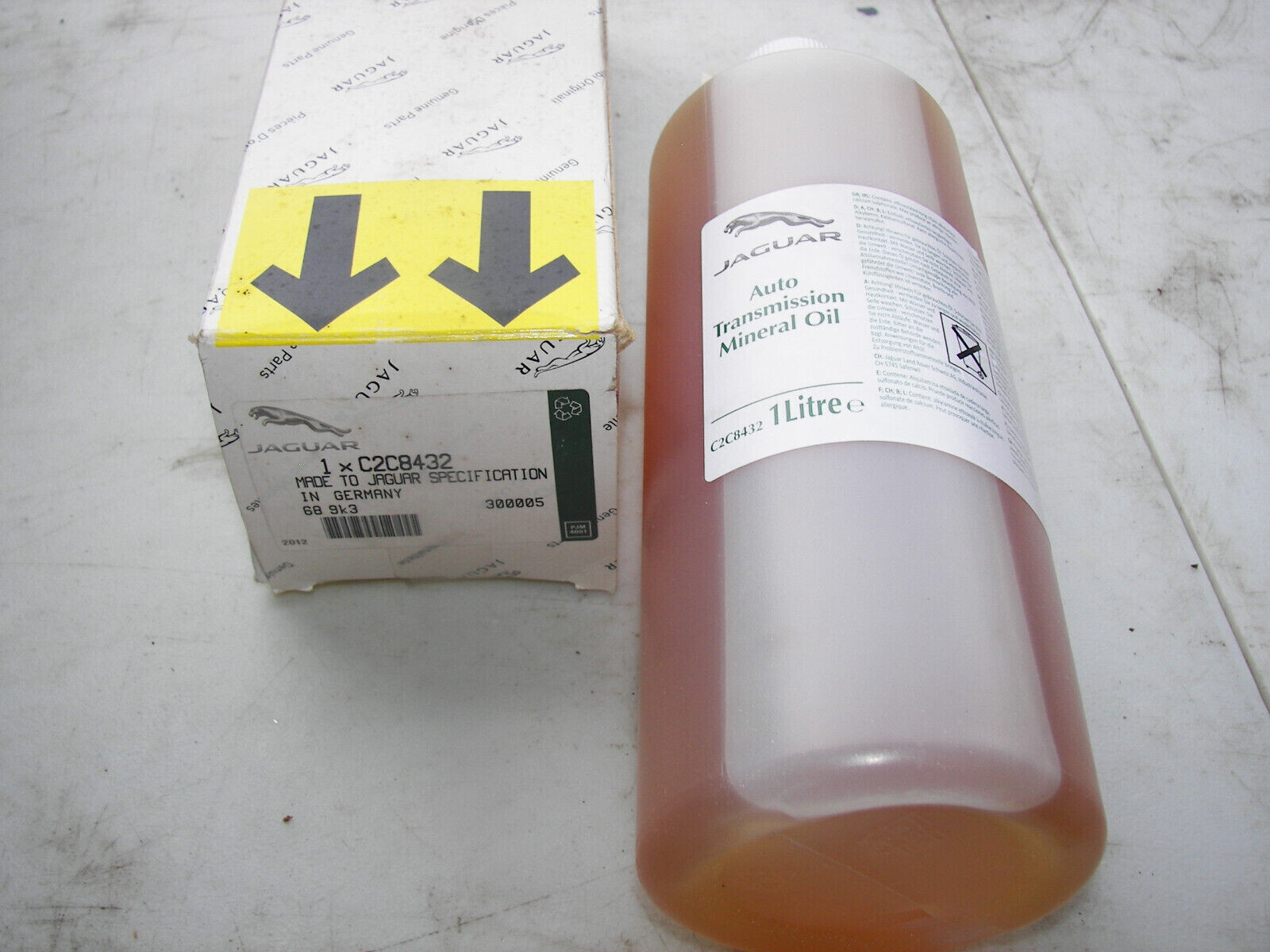 Jaguar Automatic Transmission Fluid C2C8432 GENUINE eBay