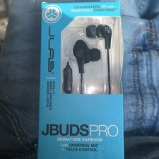 New JLab JBuds Pro with Universal Mic  Track Control Black Sealed 