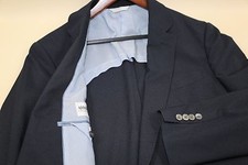 343 ARMANI COLLEZIONI Polyester Two Button Blazer Jacket Size 44 R