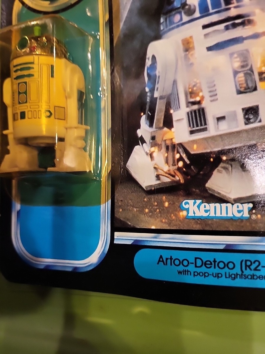 Vintage 1985 Kenner Star Wars 92 Back POTF R2-d2 Pop-up