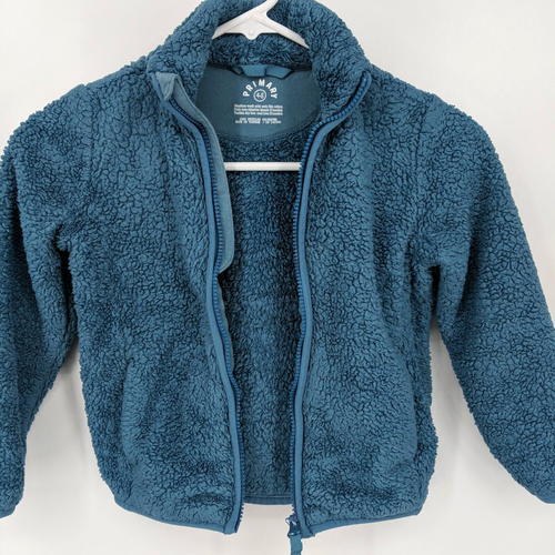 PRIMARY Niños Polar Cremallera Completa Suéter Chaqueta Talla 4-5 Unisex Azul Pizarra - Imagen 2 de 5