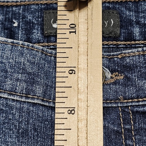 Relativity Jeans Womens 8 Blue Denim Bootcut Stretch Pocket med wash - Picture 5 of 11